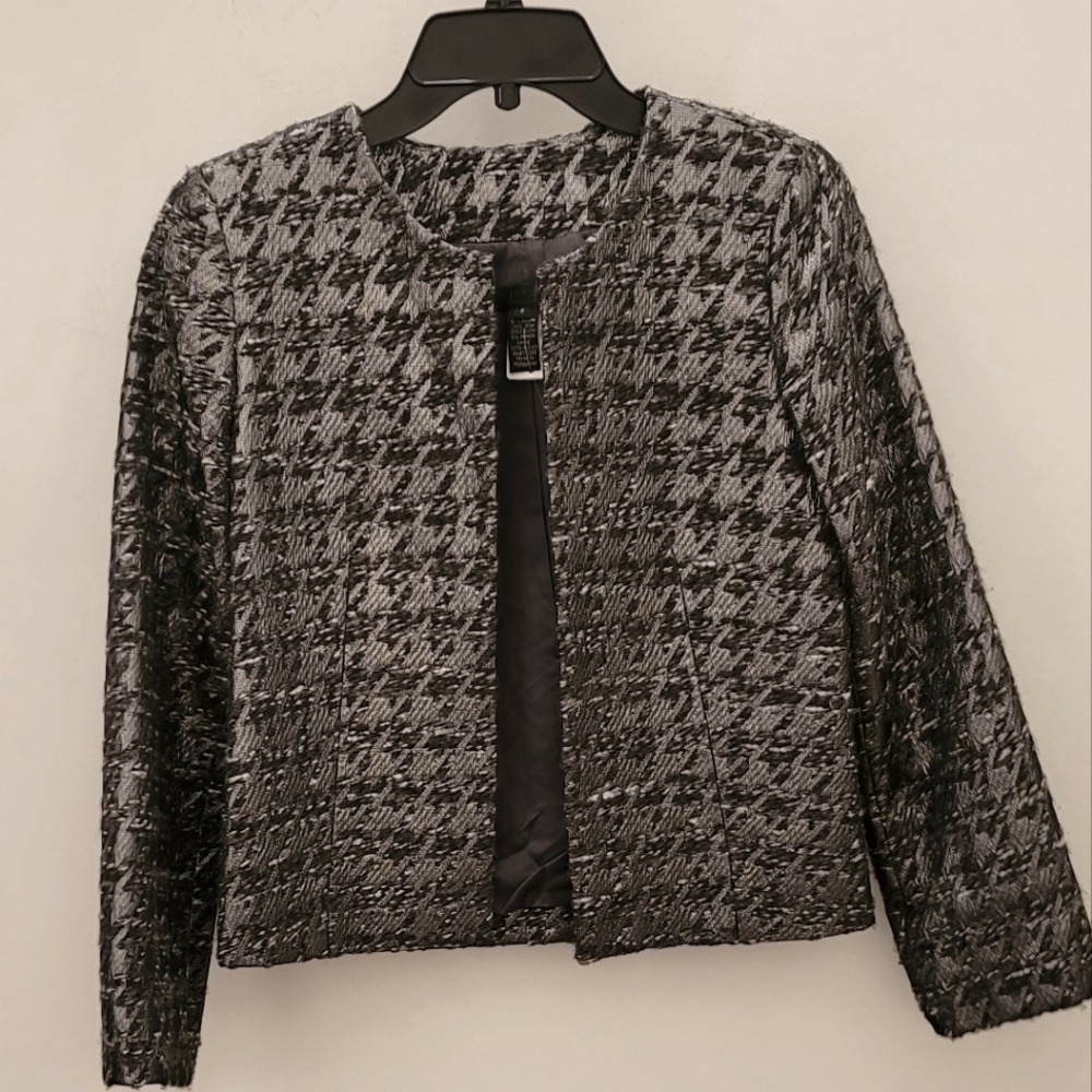 J. Crew metallic blazer